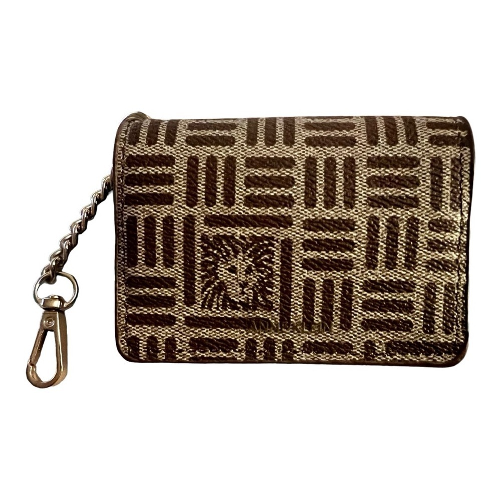 Anne Klein Lion Logo Mini Wallet - Picture 3 of 5